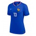 Camiseta Francia Kante #13 Primera Equipación Replica Eurocopa 2024 para mujer mangas cortas